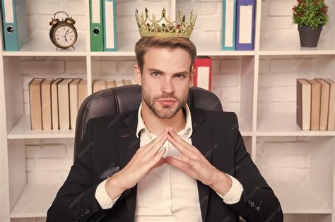 Premium Photo | I am big boss here big boss in office big boss wear ...