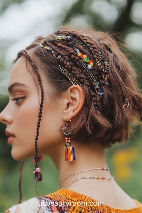 23 Eye-Catching Festival Hair Ideas for 2025 | Hippie hair, Hair styles ...