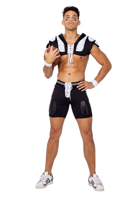 Men’s Sexy Football Touchdown Hunk Costume | Sexy Men's Costumes