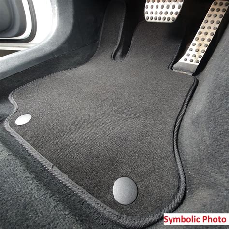 Car Floor Mats For Kia Optima Velour Waterproof Black Carpet Rugs Auto ...