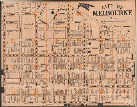 Time Travels: Historical maps of Melbourne
