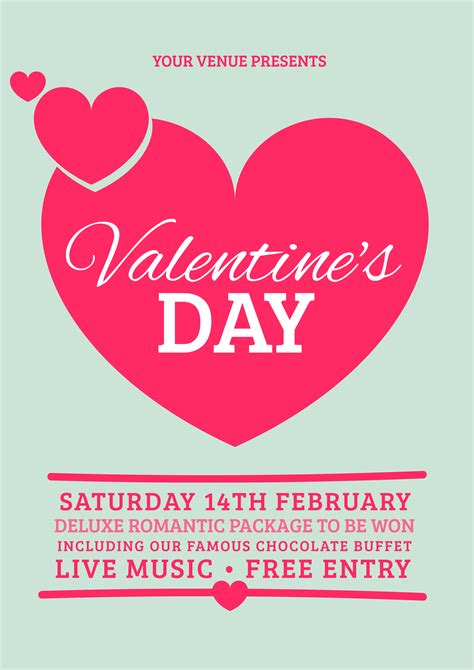 Poster Ideas For Valentine's Day