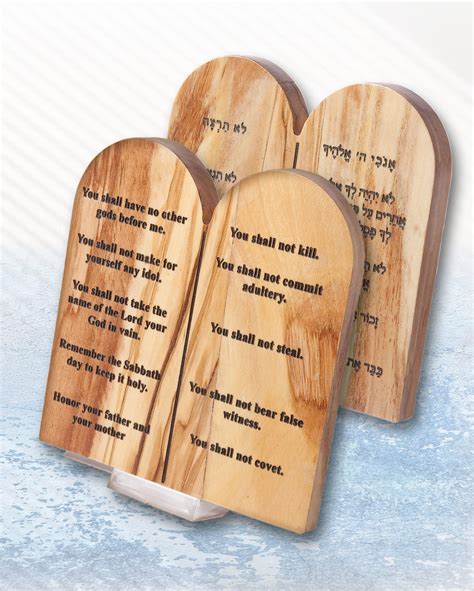 10 Commandments in Spanish – Holy Land Gifts