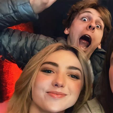 Jacob Bertrand and Peyton List en 2025