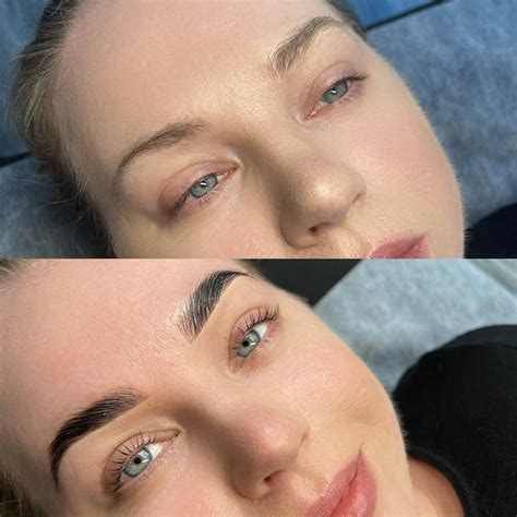 Brow Lamination With Tint Before And After at Tia Thomas blog