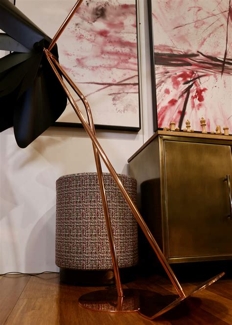 Flamingo Rose Gold Floor Lamp