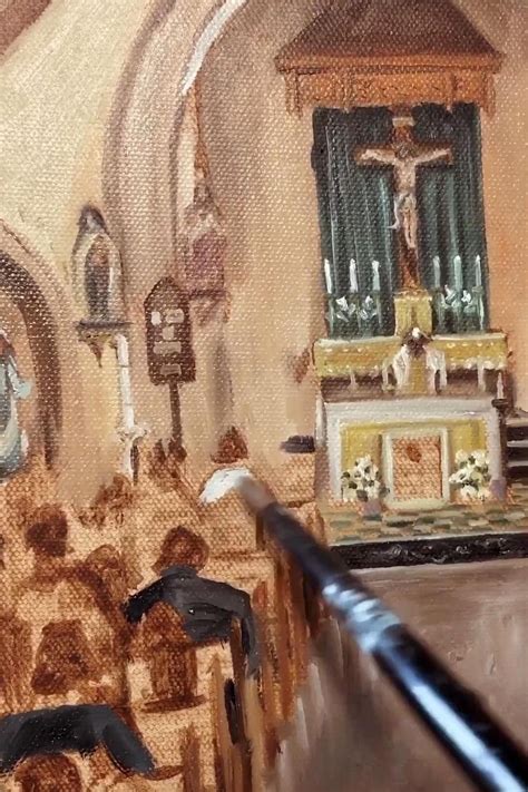 Catholic mass oil painting catholic home decor catholic aesthetic – Artofit