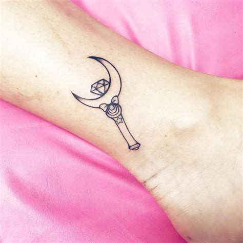 Sailor Moon Wand Tattoo