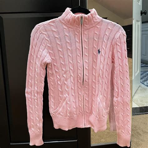Pink Polo Sweater