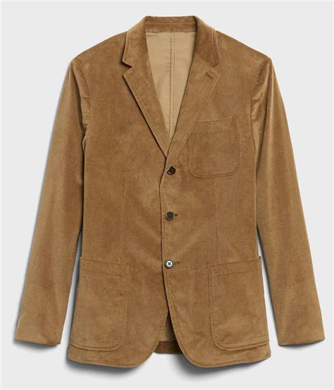 Casual Wear Men's Green/Brown Modern Corduroy Blazer - Jacket Makers