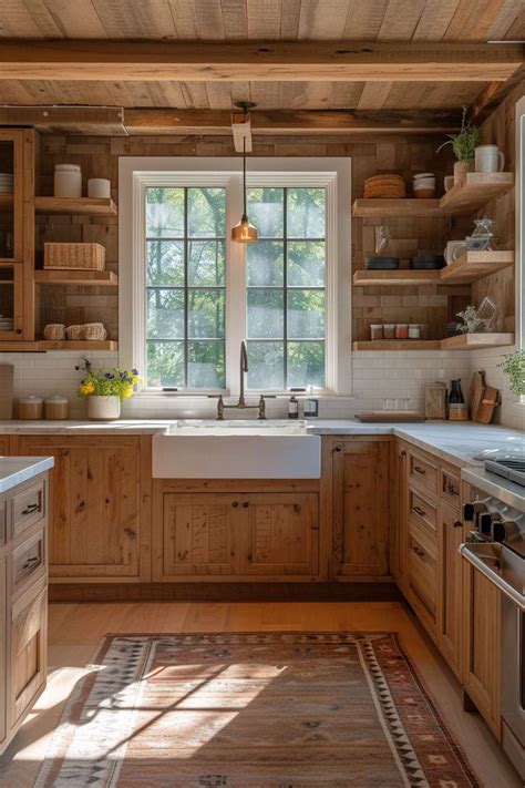 40 rustic farmhouse kitchen ideas that look chic and charming – Artofit