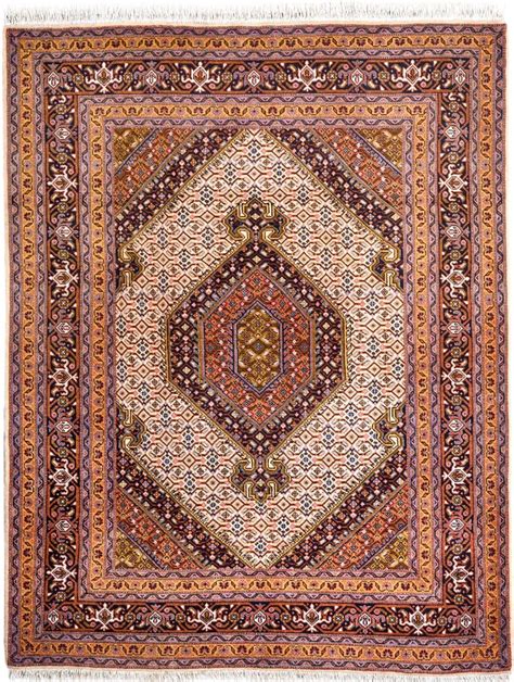 Persian Ardabil Rug ~1980, Geometric Design | CarpetShip