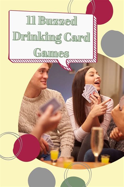 11 Buzzed Drinking Card Games With PDF Instructions - Fun Party Pop