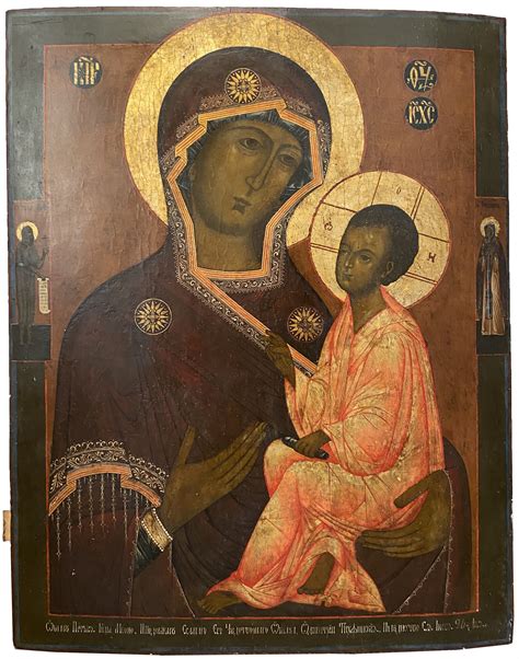 Храмовая икона Богородица Тихвинская