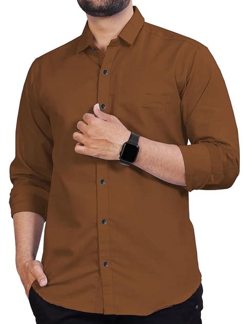 Buy SQS Men Gold Shirts - Shirts for Men 35417689 | Myntra