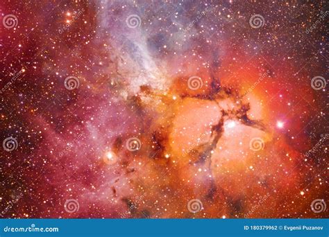 Geweldig Sterrenstelsel. Elementen Van Dit Beeld Die Door Nasa Worden ...
