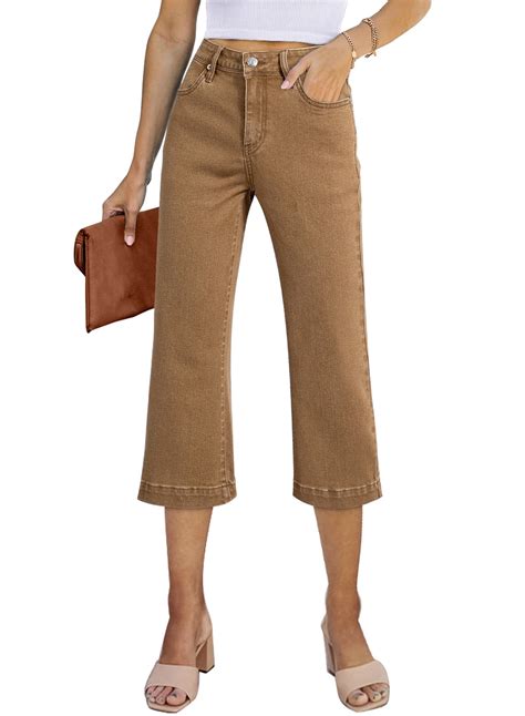 Chase Secret Jeans for Women High Waist Stretchy Wide Leg Jeans Denim ...