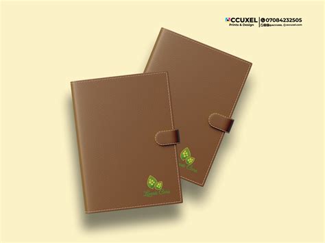 Leather Notepads And Jotters - Design And Printing Company In Kwara ...