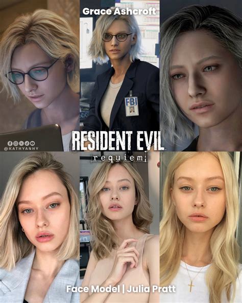 Resident Evil fans find the model that became the prototype of Grace Ashcroft in Requiem