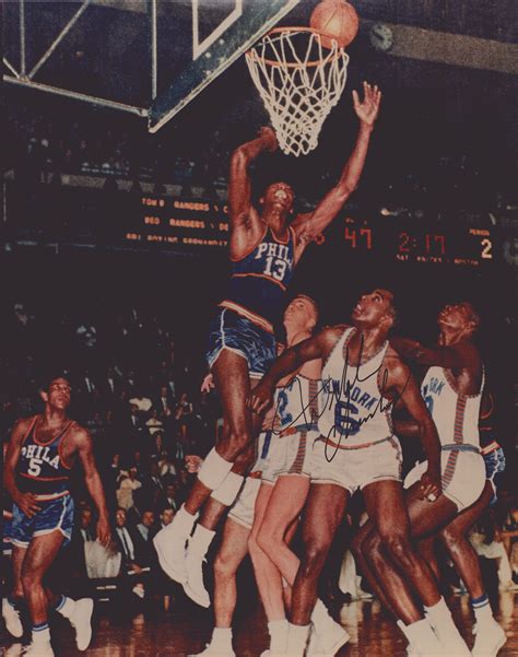 Wilt "The Stilt" Chamberlain - Autographed Signed Photograph ...
