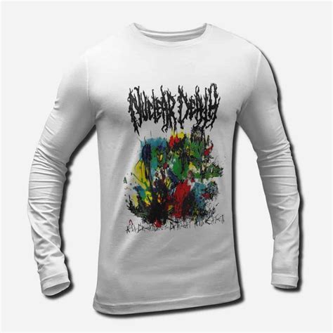 Nuclear Death Band Long Sleeve T-Shirt, Nuclear Death Our Dead ...