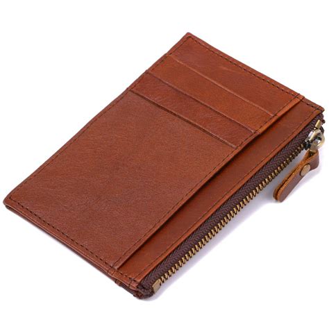 ᐉ Визитница мужская Vintage Ultra Slim 20695 кожа Коричневая • Купить в ...