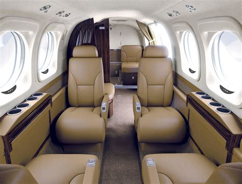 Richard Bryce Gore - Beechcraft King Air C90 Interior