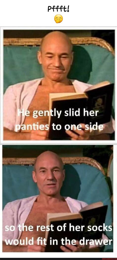 He gently slid her I panties to one side so the rest of her socks would fit in the drawer ...