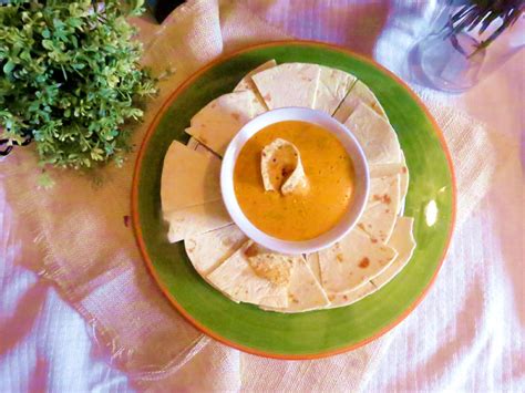 Salsa de queso para nachos