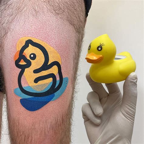 Rubber Duck Tattoo at Jackson Ribush blog