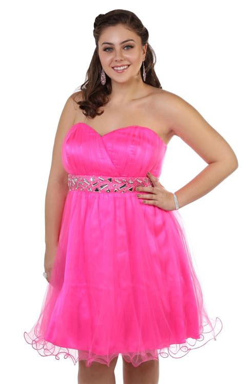 Pink Plus Size Prom Dresses - CogBlog