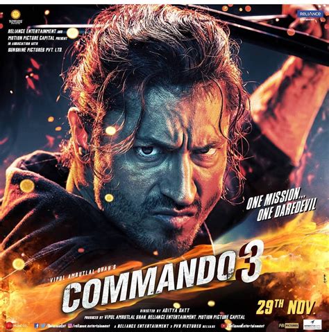 Commando 3 poster | Vidyut Jamwal : r/bollywood