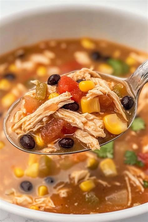 Chicken Taco Soup - Insanely Good