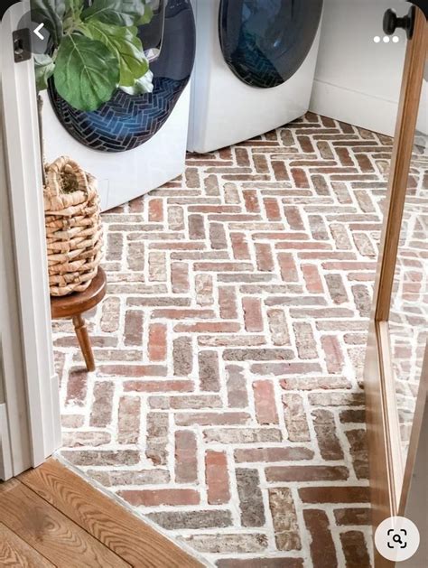 Brick Tile Floor for a Rustic and Charming Home Decor
