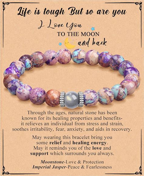 Teenage Stretch Beaded Bracelet Ladies Birthday Christmas Ladies ...