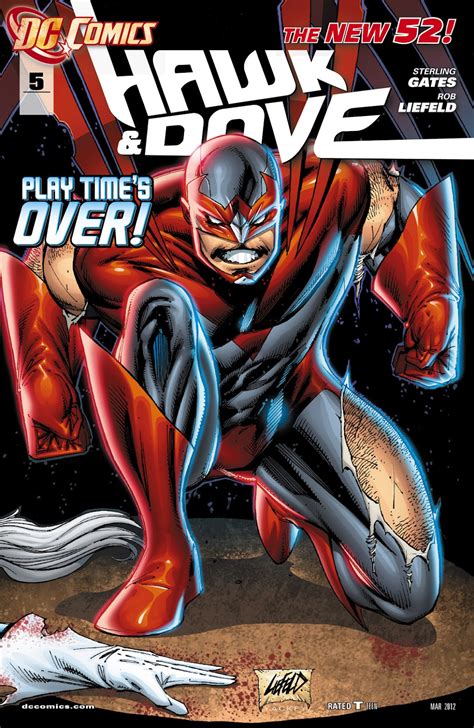 COMIC BOOK FAN AND LOVER: HAWK & DOVE # 2 A 5 – DC COMICS
