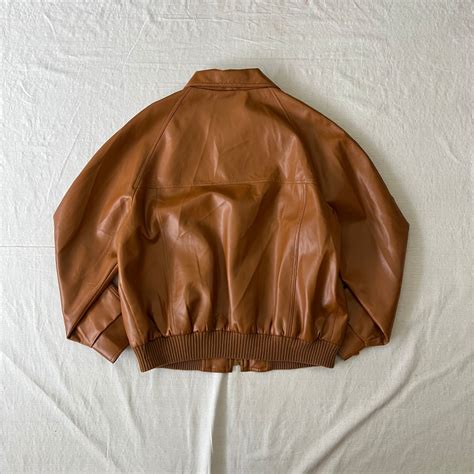 【SALE 20%OFF】70‘s J.C.Penny レザージャケット メンズXL ブラウン ジェイシーペニー 古着 ヴィンテージ ...