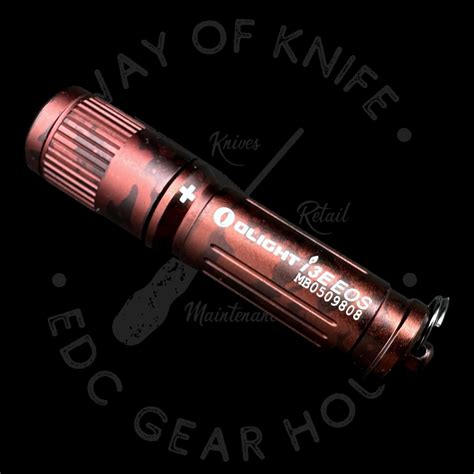 Olight i3E EOS Mono-Output Flashlight Luxeon LED Antique Bronze (90 ...
