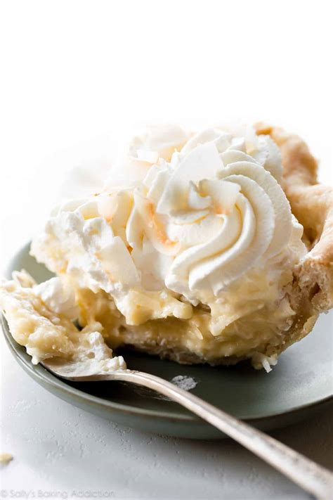 Homemade Coconut Cream Pie - Sally's Baking Addiction