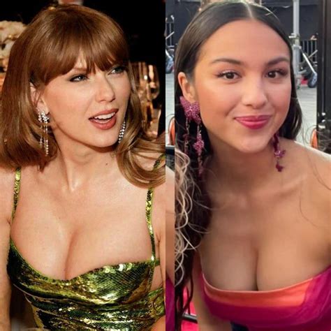 Boobs: Taylor Swift vs Olivia Rodrigo : r/CelebBattles