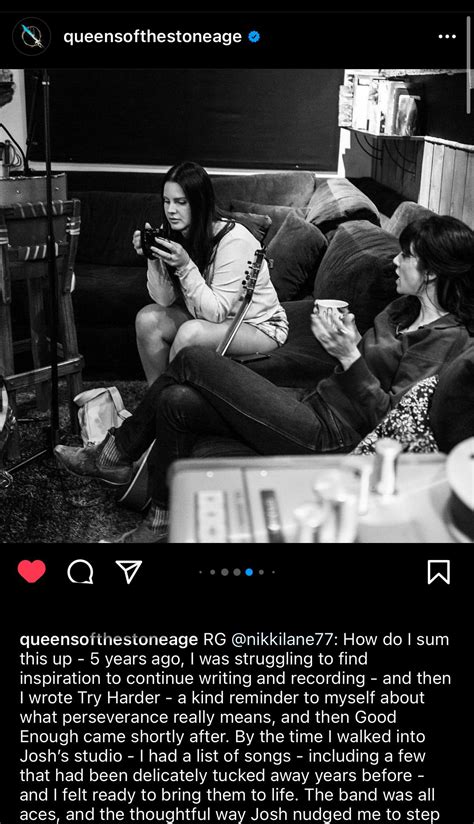 Lana appeared in Queens of the Stone Age newest Instagram post! Josh Homme produced Nikki Lane’s ...