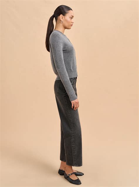 Solid Lean Lines Cardigan | La Ligne NYC
