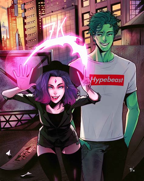 Beast Boy (Зверомальчик, Гарфилд Логан) :: Beast Boy :: Raven (DC ...