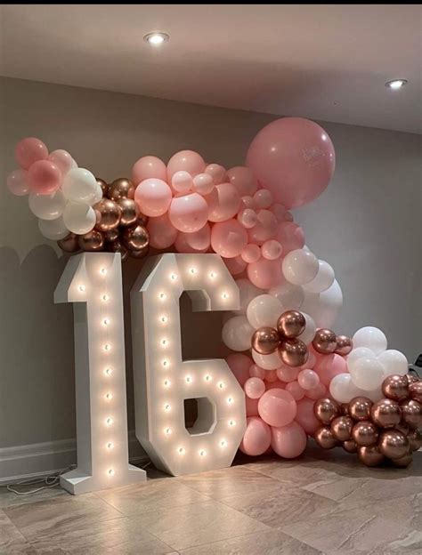 Pin by Jenn Thomas on Sydney sweet 16 | Sweet 16 party decorations ...