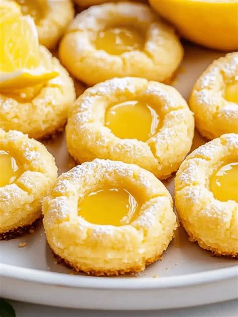 Ultimate Lemon Curd Thumbprint Cookies: Delicious Spring Treats