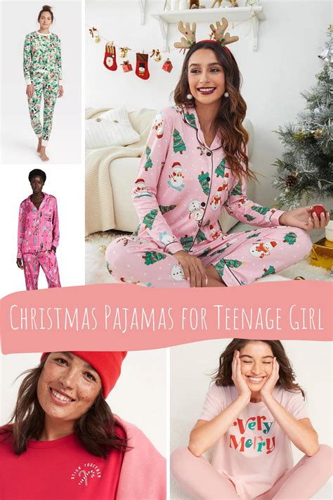 Festive Teen Christmas Pajamas (Guys + Girls) - momma teen