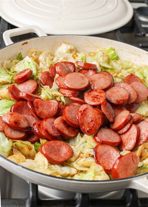 Cabbage and Kielbasa - Vegetable Recipes