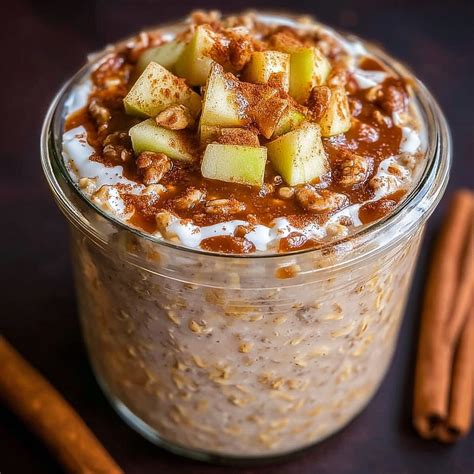 Apple Cinnamon Overnight Oats: Amazing Easy Breakfast Recipe