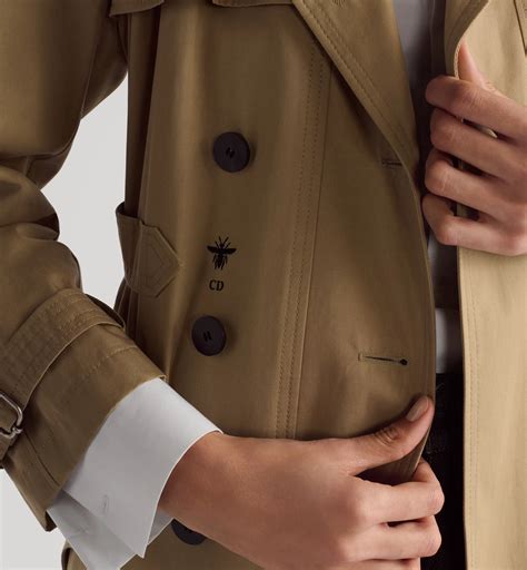 Trench Coat Beige Cotton Gabardine | DIOR