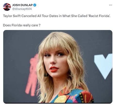 Fact Check: Did Taylor Swift deny to perform in 'racist Florida'?